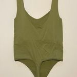 Free People Green Tank Bodysuit Photo 1