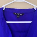 Blue Dressy Tank Top Size M Photo 1