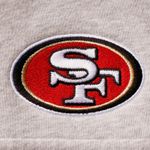 Vineyard Vines Women's  Heather Gray San Francisco 49ers Quarter-Zip Sweatshirt Photo 3