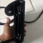 Stylish Black Crossbody Bag with Cat Design Photo 3