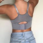 Women’s Gray padded sports bra Size extra small XS Photo 1