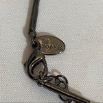 Lia Sophia  Wire Bead Black Silver Necklace Photo 3