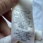 Anthropologie  Hei Hei Beach Bound Linen Pull On White and Metallic Pants Photo 8