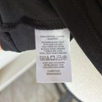 Loft black padded shoulder structured 100% cotton muscle tee top shirt Mββ Photo 5