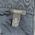 Alfani Women's Plus Size Navy Blue Lace Sexy A-Line Knee Length Skirt - Size 16W Photo 3