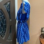 Candie's  blue patterned dress Photo 2