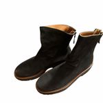 Paul Green $500 NEW NOBU ZIP-UP BOOT BLACK NUBUCK SLOUCHY PLATFORM 8.5 (TC19) Photo 5