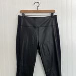 Athleta Delancey Shine Tight Legging High Rise Full Length 28.5” in Black Size L Photo 4