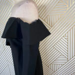 Black Halo Tava Mini Dress in Black Photo 8