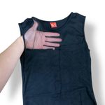 GG<5 Black Midi Dress Women’s Small Sleeveless Bodycon Sheer Mesh Panel Cocktail Photo 6