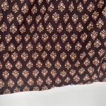 Old Navy Floral-Print Split-Neck Long-Sleeve Smocked Printed Poet Blouse Size XL Photo 8