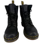Dr. Martens 1460 Pascal Virginia Pebbled Leather Lace Up Combat Boots Black Sz 6 Photo 4