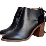 Madewell  et Sezané Black Heel Tassel Booties 8 Photo 1