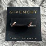 Givenchy Pavé Small Huggie Hoop Earrings, .4" New w/Tag Photo 0