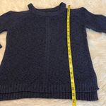 International concepts Cold Shoulder Sweater Women’s Size XL Blue Black Photo 11