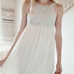 Flying Tomato Cream Embroidered Maxi Dress Photo 2