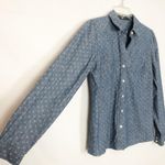 Outback Red  Anchor Print 100% Cotton Button Down Shirt Size XS Photo 4