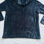 J.Jill ★ Women’s Cowl neck Velvet looking Sweater - Navy Blue ★ Photo 12
