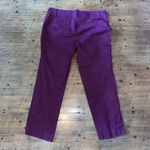 Ann Taylor  signature plum flat front size 4 business casual slacks Photo 2