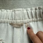 Soft Surroundings Mirage Embroidered Legs Wide Leg High Rise Pull On Pants Sz L Photo 2