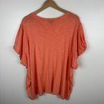 Torrid  Womens Short Sleeve Tee Sz‎ 5X Peach Relaxed Fit Casual Comfort Summer Photo 3