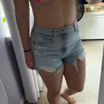 American Eagle Outfitters Denim Mom Shorts Photo 0