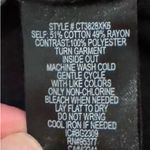 Sanctuary  Black Sheer Pleated Winter Sleeve Boho Blouse XL Night Out Minimalist Chic Photo 6