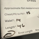 Vintage BMoss Dress Black Midi Halter Dress 6 Babydoll Y2K Whimsigoth Goth Hoco Photo 10