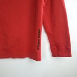 Under Armour Red Hooded Long Sleeve Front Pocket Photo 5