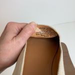 J Crew Beige Tan Tropical Embroidered Palm Tree Coconut Slip On Espadrilles Green Size 8 Photo 3