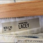 Topshop  Moto Ripped Destroyed Jeans Light Blue Wash 28 Photo 4