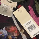 FUZZI Tulle Kimono Italian Watercolor Floral Print NWT~ Rare Find! Black Size L Photo 9