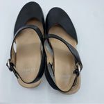 Dansko  Mary Jane Clog Sandals Malin Closed Toe Full Grain Leather Size 40 Black Photo 5