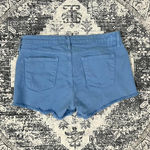 Juicy Couture  Blue Midrise Denim Shorts - Size 28 Photo 1