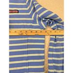 Vineyard Vines Shep Shirt 100% Cotton Blue & Aqua Striped Preppy Size Large Photo 5