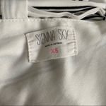 Sienna Sky white striped boho pantsuit jumpsuit Photo 2