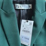 ZARA NWT Green  Blazer Photo 1