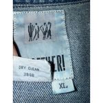 Vintage Together! Denim Jacket XL Blue Lace Applique Western Style granny chic Photo 4