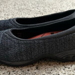 Therafit Riley Ballet Flat Slip On Women Shoes Size 7.5 Grey Black Comfort Arch Gray Photo 0