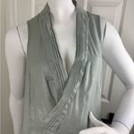 Tomboy Elegant Mint Color Sleeveless Dress/Blazer One Size. #70 Silver Photo 3