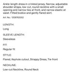 H&M crinkle blue maxi dress Photo 4