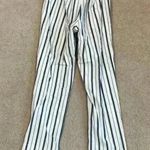 Brandy Melville ⭐️ John galt grey and white striped pants in one size fits all Photo 3
