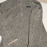 Patagonia Tan Fleece Quarter Zip Photo 0