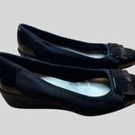 AK Anne Klein Sport Womens Black Slip On Wedge Shoe Size 6 Photo 5