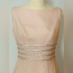 Watters and Watters Pink Formal Gown, Low Back, Rhinestone Back Straps, size 4 Photo 3