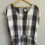 Old Navy Linen Blend Romper Size Large Photo 2