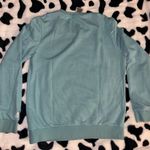Adidas Women's Teal Crew Neck Sweater Photo 1