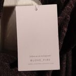 Love, Fire NWT  Gigi Woven Dress in Dry Plum Photo 5