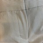 EXPRESS DESIGN STUDIO "EDITOR" TAN AND CREAM PIN STRIPE WALKING SHORTS (10) Photo 6