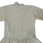 Vintage Avon Shirt Dress Women's 12 Button Front‎ Knee Length Short Skater Swing Tan Photo 4